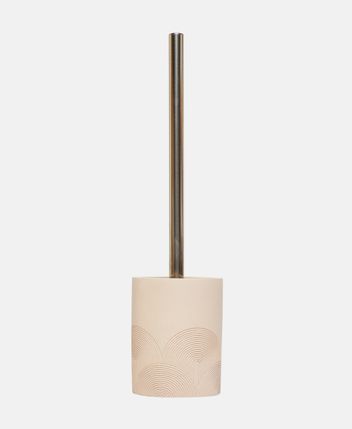 Toilet brush with holder