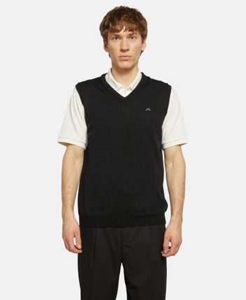 Wool sleeveless pullover Liam