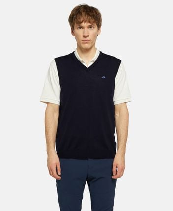 Wool sleeveless pullover Liam