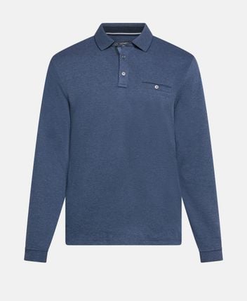 Long-sleeved polo shirt