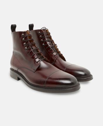Lace-up ankle boot David