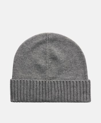 Wool-blend beanie