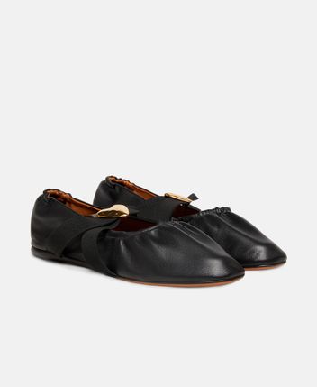 Ballerina flat with straps Ales