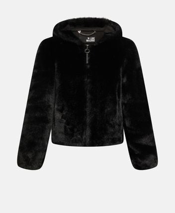 Faux fur jacket