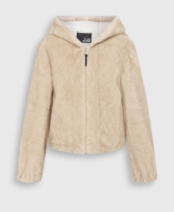 Faux fur jacket
