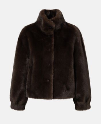 Faux fur jacket