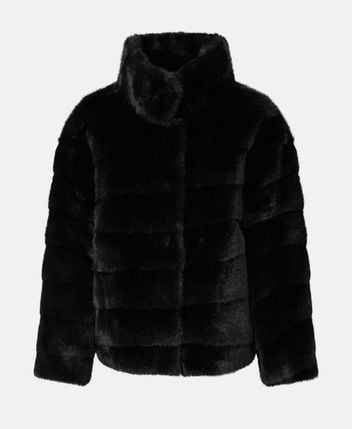 Faux fur jacket
