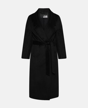 Wool-blend coat