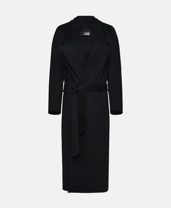 Wool-blend coat