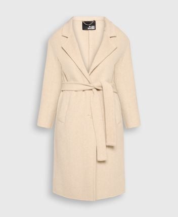 Wool-blend coat