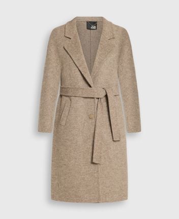 Wool-blend coat