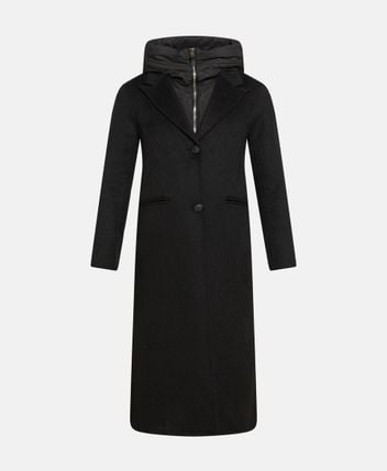 Wool-blend coat