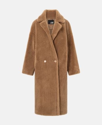 Faux fur coat