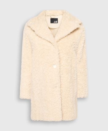 Faux fur coat
