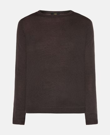 Wool-blend pullover