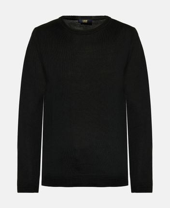 Wool-blend pullover
