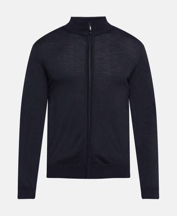 Wool-blend cardigan