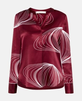 Silk shirt blouse