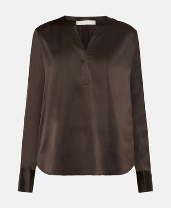 Silk shirt blouse