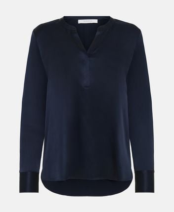 Silk shirt blouse