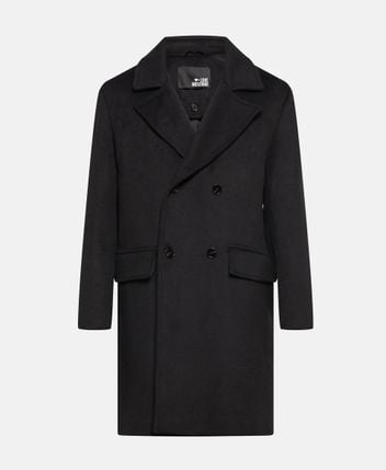 Wool-blend coat