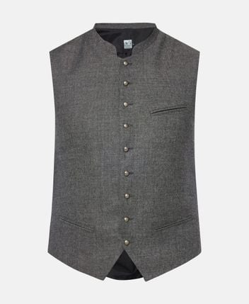 Traditional linen costume gilet Berthold