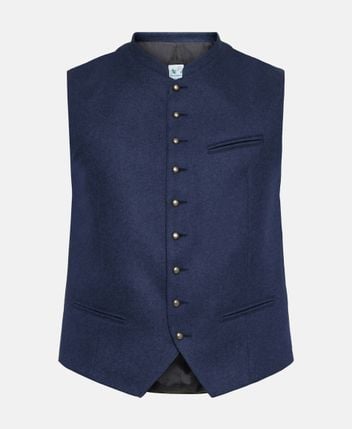 Traditional costume wool gilet Berthold