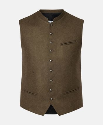 Traditional costume wool gilet Berthold