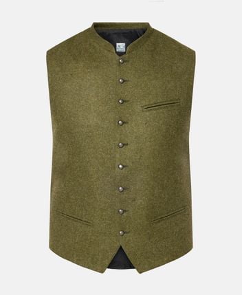 Traditional costume wool gilet Berthold