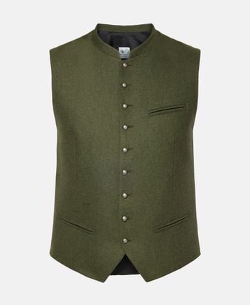 Traditional costume wool gilet Berthold