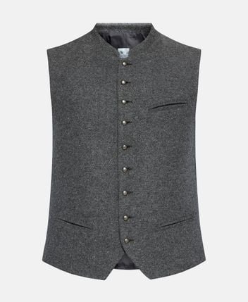 Traditional costume wool gilet Berthold