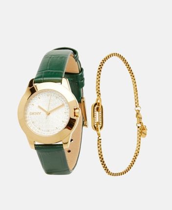 Watch and bracelets set Park Ave