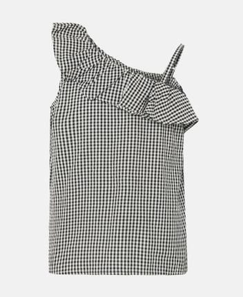 One shoulder top