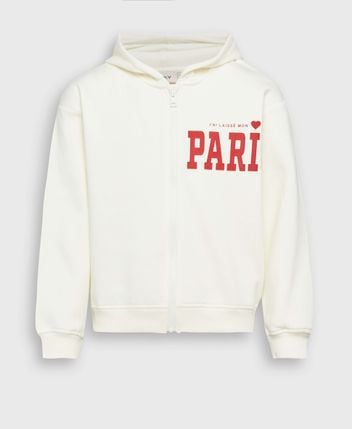 Hooded sweat jacket Marisa