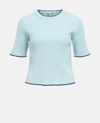 Short-sleeved pullover Objelva