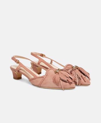 Slingback pumps