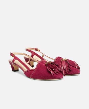 Slingback pumps