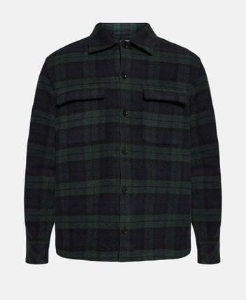 Wool-blend overshirt Castor