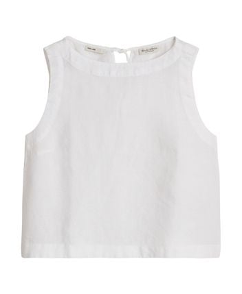 Sleeveless blouse