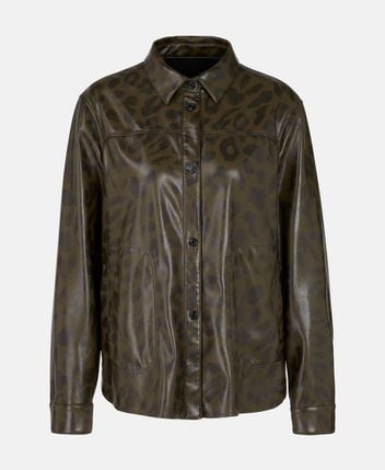 Leather-look blouse Leo Hike