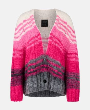 Wool-blend cardigan