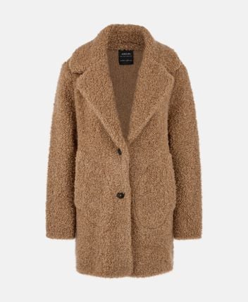Wool-blend coat