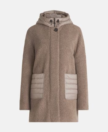 Wool-blend jacket