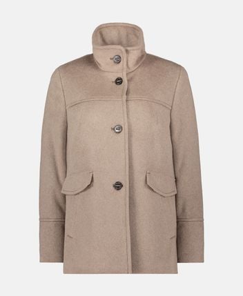 Wool-blend jacket