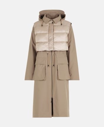 Double-layered coat