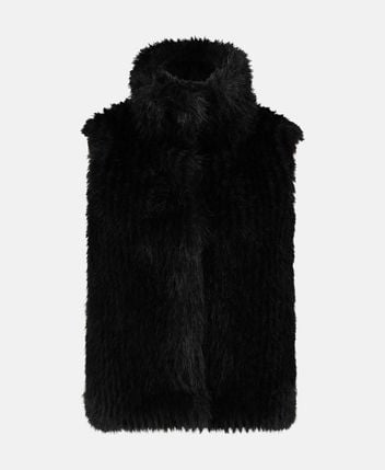 Faux fur gilet