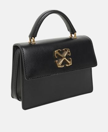 Leather handbag Jitney