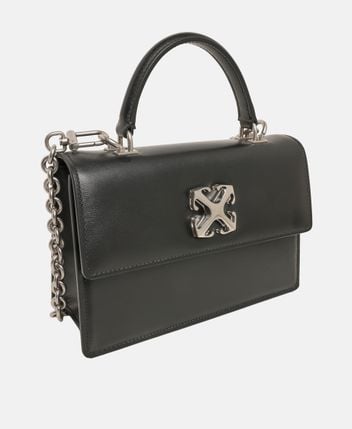 Leather Top Handle bag Jitney