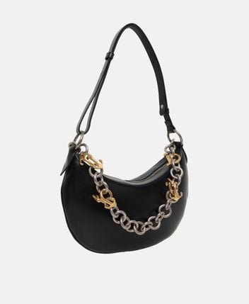 Leather shoulder bag