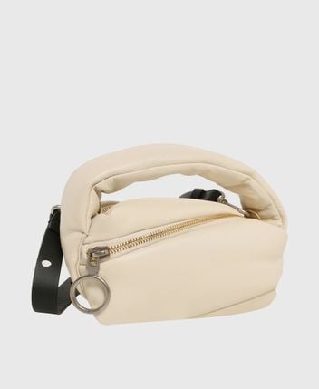 Leather handbag Pump
